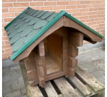 Hundehus i træ