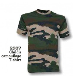 Camo T-Shirt til Børn